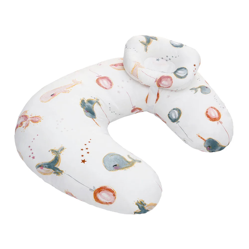 2Pcs U-Shaped Waist Neck Cushion