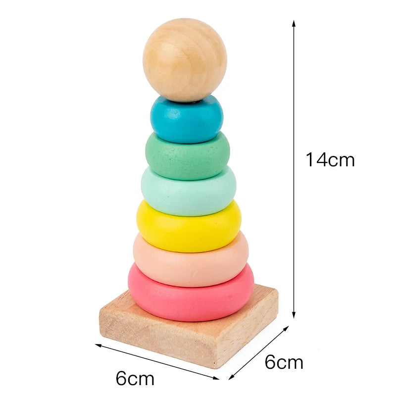 Montessori puzzle for children to develop fine motor skills and hand-eye coordination during playtime.
