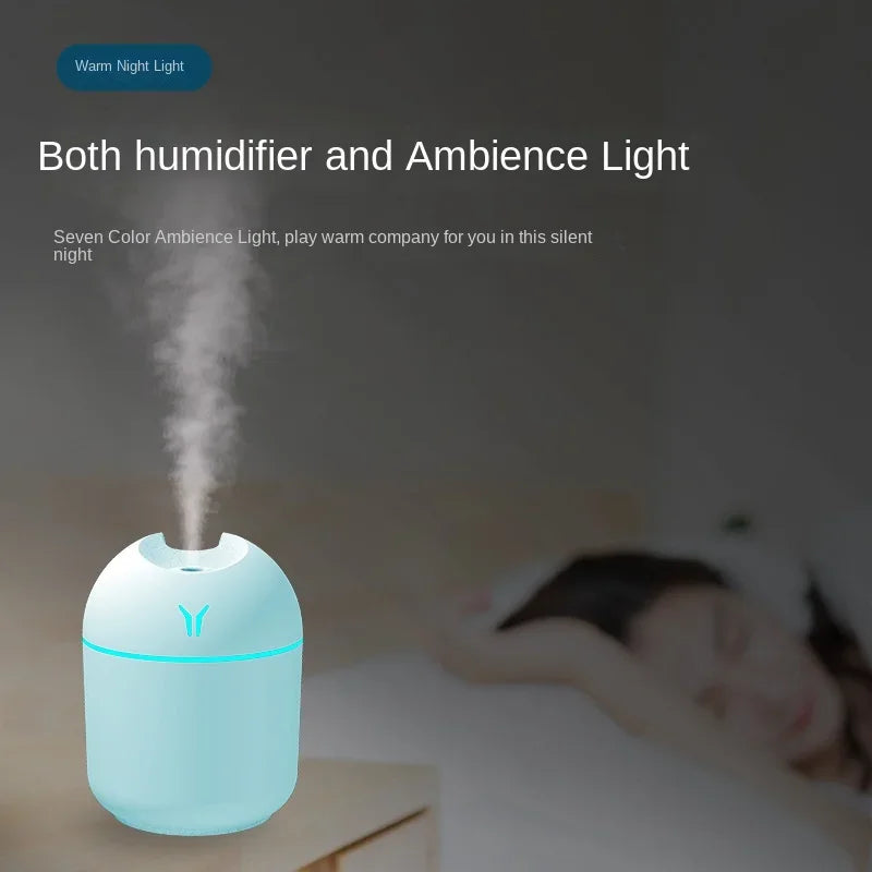 250ML Ultrasonic Diffuser with LED Color Lamp