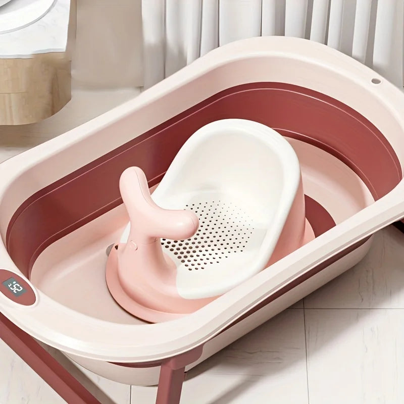 Bath Bucket Folding Bathroom With Temperature Sensing