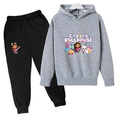 2pcs Hoodie+Jogging Pants Tracksuits