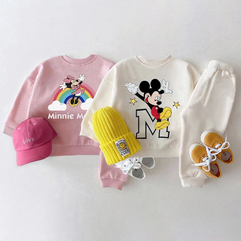 0-4Years Disney Mickey Mouse Baby Boys Tracksuits