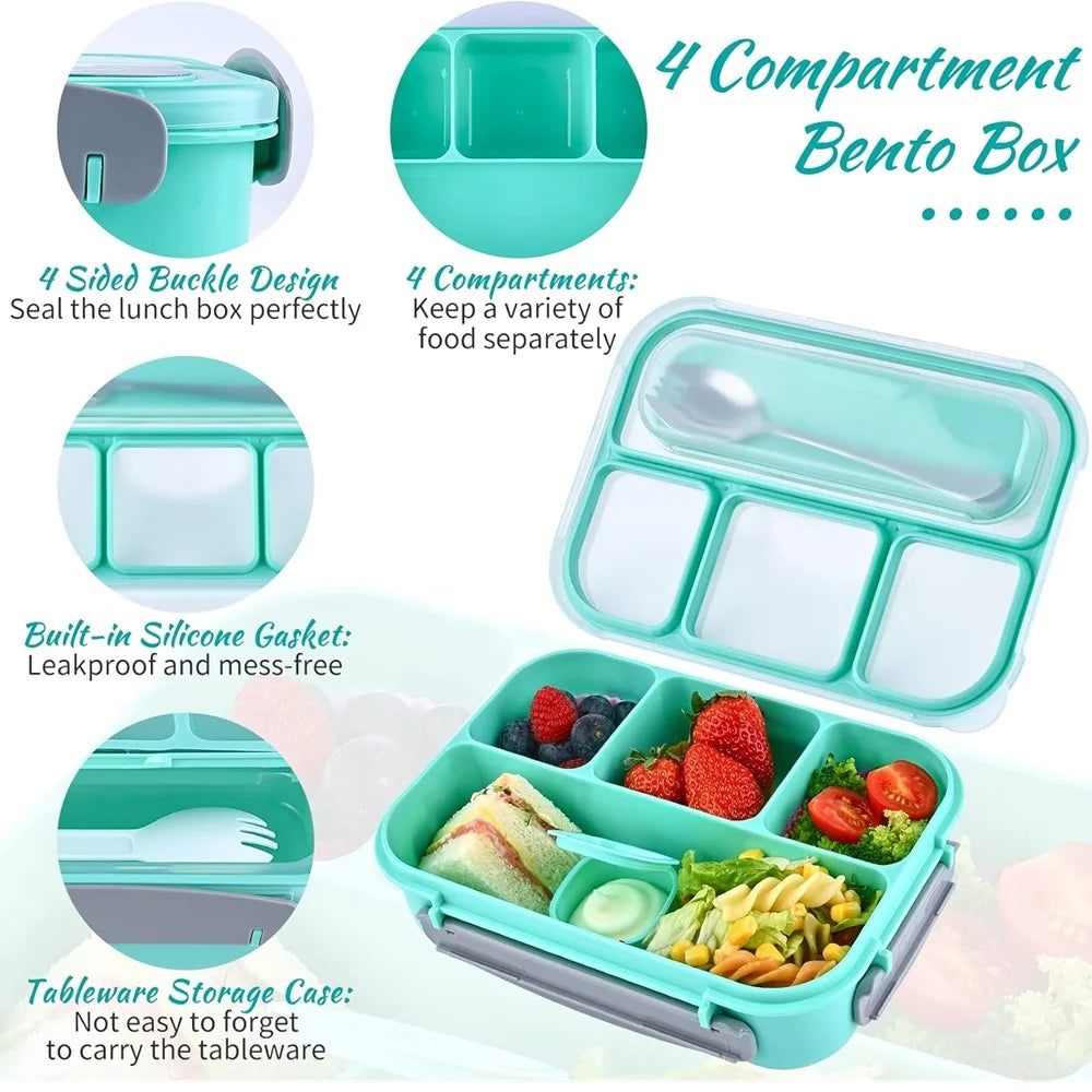 1000mlKids Lunch Box Snack Storage